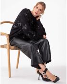 Pantaloni Clayton neri