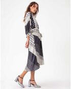 Robe avec ceinture Pippa pois graphiques