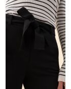Pantaloni neri+cintura Gwen