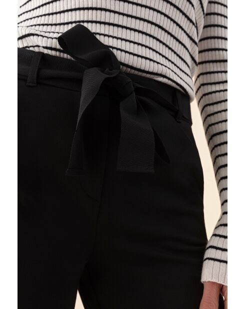 Pantaloni neri+cintura Gwen