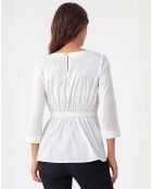 Marilyn ecrufarbenes Top