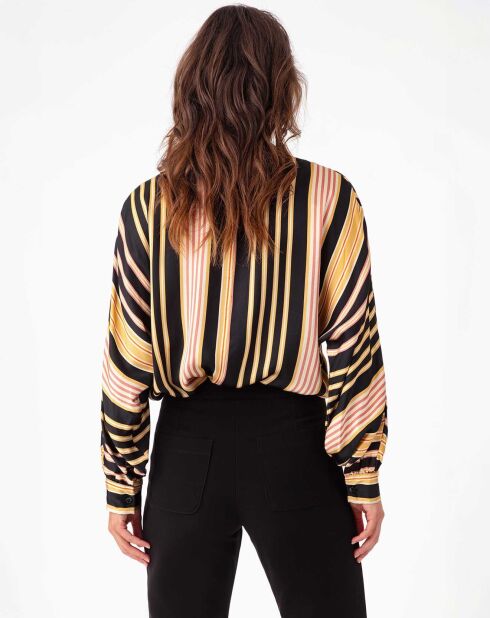 Gestreiftes Top Camelia