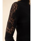 Schwarzer Pullover Doti