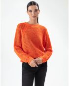 Maglione Graphe ultra arancione