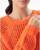 Maglione Graphe ultra arancione