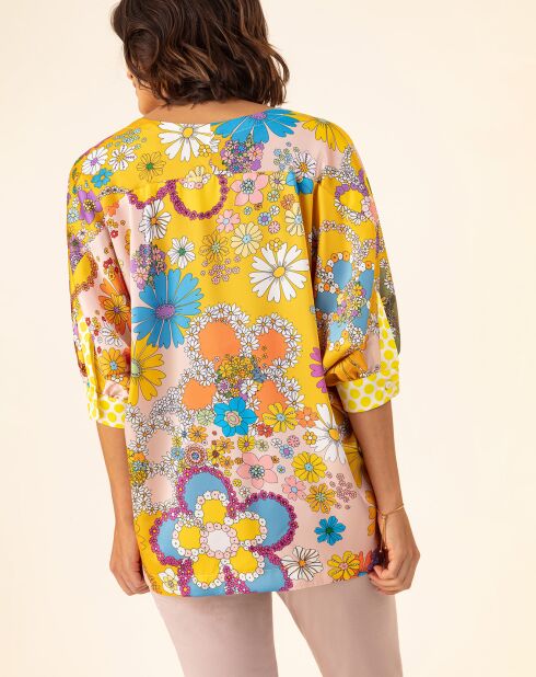 Weste mit Patchwork-Emblem
