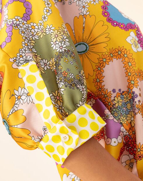 Weste mit Patchwork-Emblem
