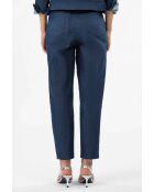Jeans blu Stan in cotone con paillettes