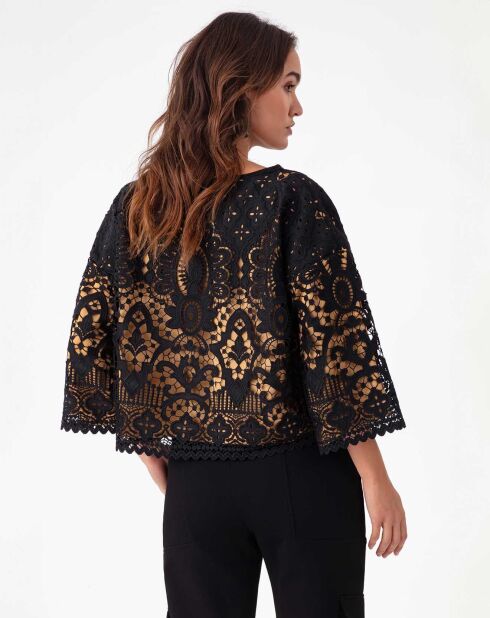 Blusa Jamila in pizzo