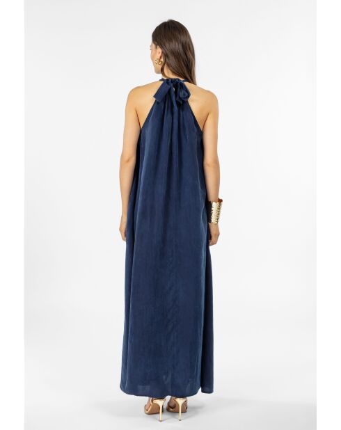 Marineblauwe jurk Lexie