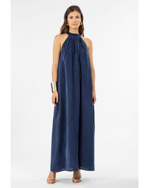 Marineblauwe jurk Lexie