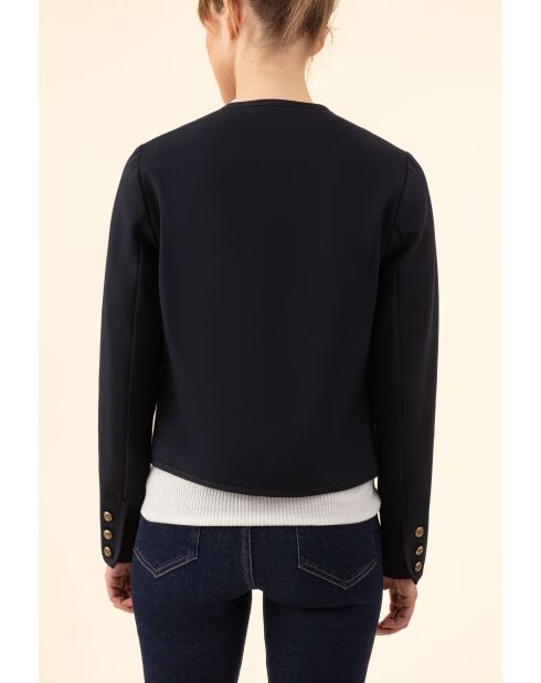 Marineblauwe jas Joe