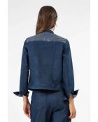 Giacca Alaric jeans in cotone con paillettes