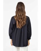 Camicia Charlie nera in cotone