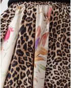 Gonna in papiro del deserto/leopardo