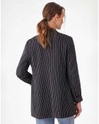 Veste Amance rayure noire