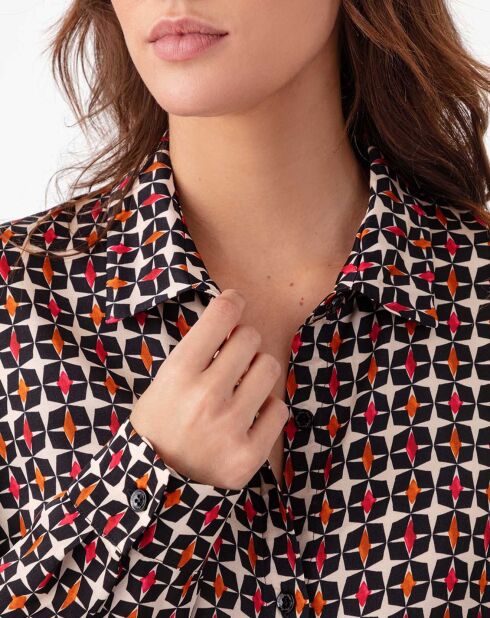 Camisa retro Laura micro