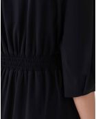 Miranda schwarzes langes Kleid