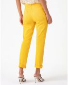 Pantaloni Privilege zaffron