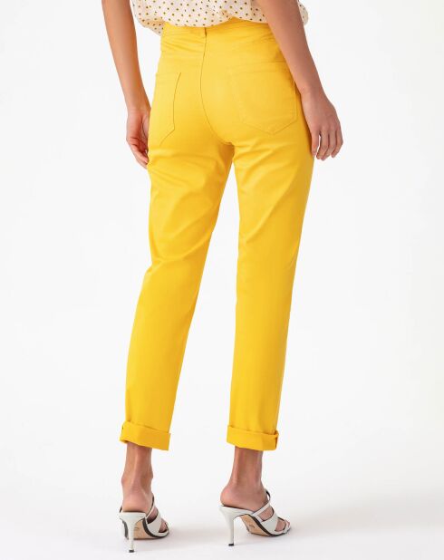 Pantaloni Privilege zaffron