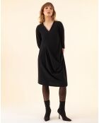 Schwarzes Mondkleid