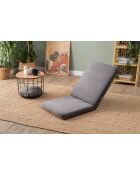 Divano letto a 1 posto Tera grigio - L. 55 cm x P 65 cm x H. 60 cm
