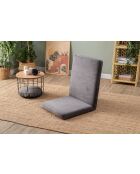 Divano letto a 1 posto Tera grigio - L. 55 cm x P 65 cm x H. 60 cm
