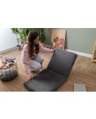 Divano letto a 1 posto Tera grigio - L. 55 cm x P 65 cm x H. 60 cm