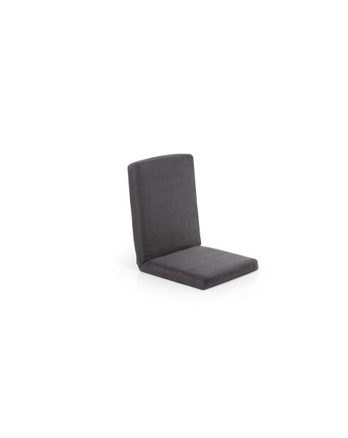 Divano letto a 1 posto Tera grigio - L. 55 cm x P 65 cm x H. 60 cm