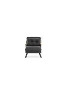 Einzelschlafsofa — Dunkelgraues schlichtes T-Shirt — L.175 cm x T. 60 cm x H 41 cm