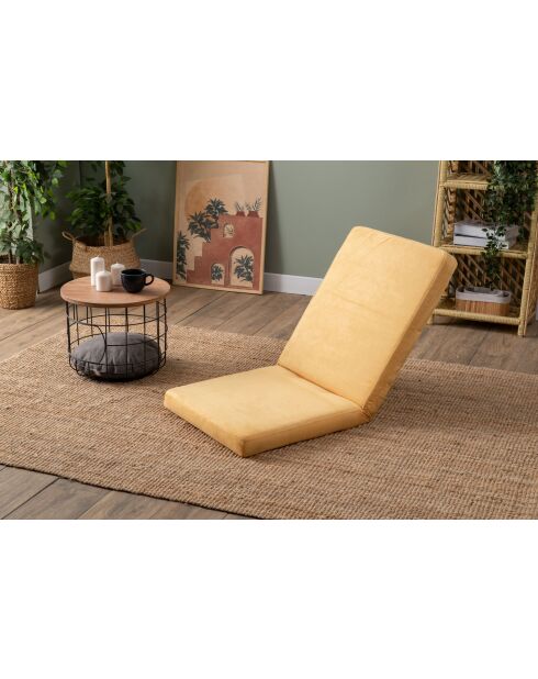 Divano letto Tera 1 posto senape - L. 55 cm x P 65 cm x H. 60 cm