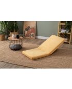 Divano letto Tera 1 posto senape - L. 55 cm x P 65 cm x H. 60 cm