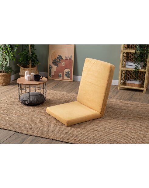 Divano letto Tera 1 posto senape - L. 55 cm x P 65 cm x H. 60 cm
