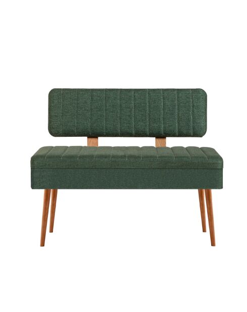 Panca Vina 1070 - 1 verde atlantico - H.31 cm x L. 110 cm x H. 82,5 cm 