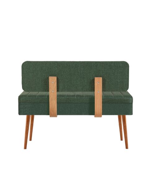 Panca Vina 1070 - 1 verde atlantico - H.31 cm x L. 110 cm x H. 82,5 cm 