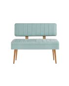 Banco Vina 0400 - 1- Verde pistacho atlántico - H. 31 cm x l. 110 cm x H. 82,5 cm 