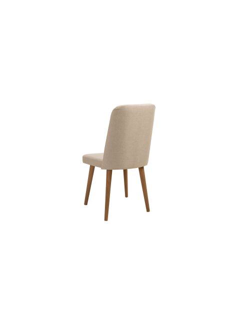 Chaise Vina Oak crème - l. 47 cm x H. 90 cm x P. 44 cm