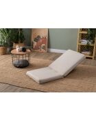 Divano letto Tera a 1 posto crema - L. 55 cm x P 65 cm x H. 60 cm