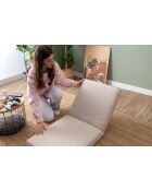Divano letto Tera a 1 posto crema - L. 55 cm x P 65 cm x H. 60 cm