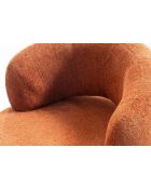 Roter Fliesensessel Rio - B. 85 cm x H. 75 cm x T. 75 cm