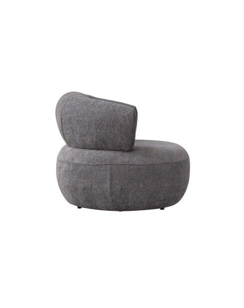 Fauteuil Roma gris foncé - l. 100 cm x H . 85 cm x P. 90 cm
