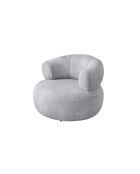 Fauteuil Rome gris - L. 100 cm x H . 85 cm x P. 90 cm