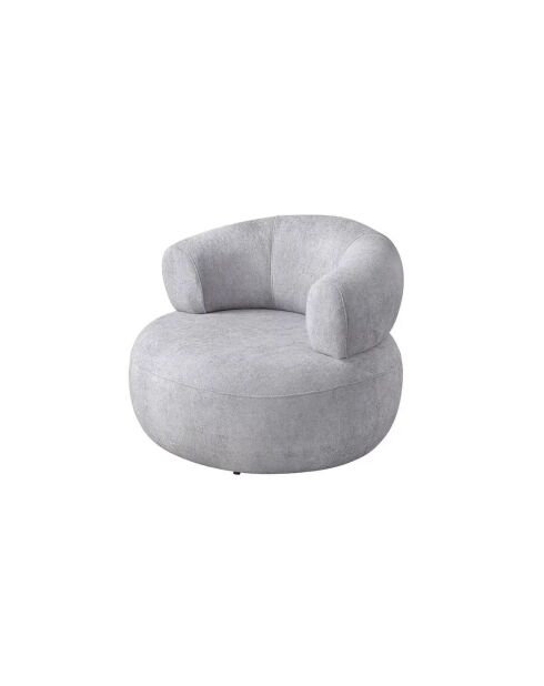 Fauteuil Rome gris - L. 100 cm x H . 85 cm x P. 90 cm