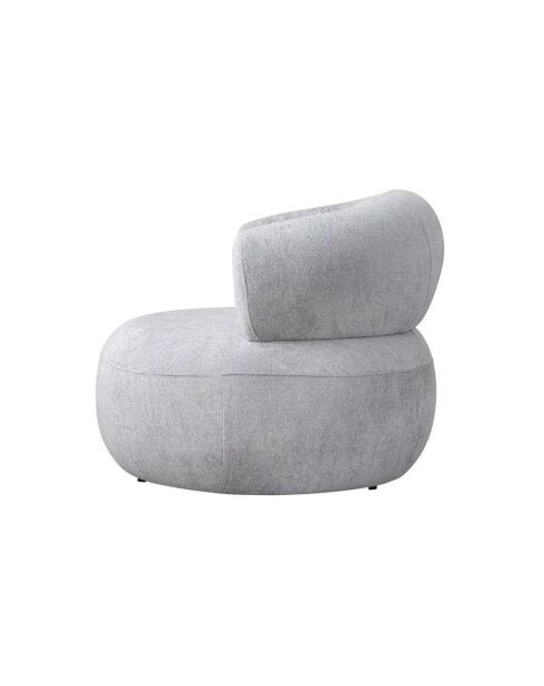 Fauteuil Rome gris - L. 100 cm x H . 85 cm x P. 90 cm