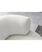 Fauteuil Rome blanc - l. 100 cm x . 85 cm x P. 90 cm