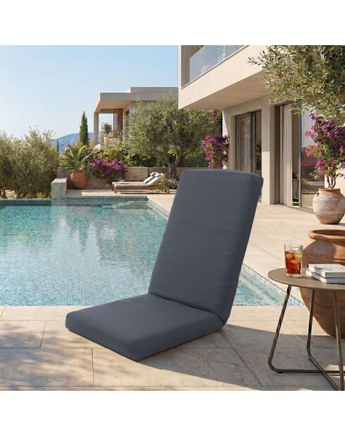 Mecedora de jardín Tera Outdoor antracita, 55 cm de largo x 65 cm de profundidad x 60 cm de alto