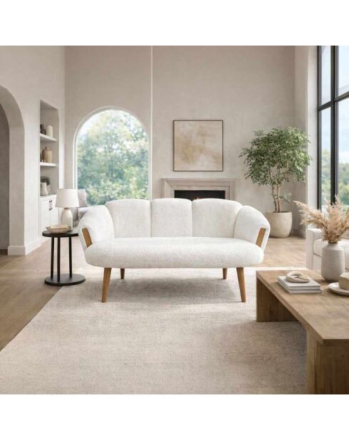 White Star 2-Sitzer-Sofa, B 128 cm x H 102 cm x T 65 cm