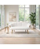 White Star 2-Sitzer-Sofa, B 128 cm x H 102 cm x T 65 cm