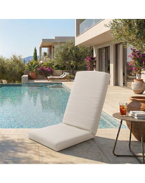 Tera Outdoor Gartenschaukelstuhl, beige, B 55 cm x T 65 cm x H 60 cm