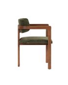 Chaise Toscane vert noyer - l. 54 cm x H. 76 cm x P. 54 cm